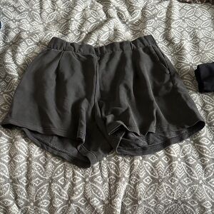 Comfort Fleece Lined grey Women's Shorts